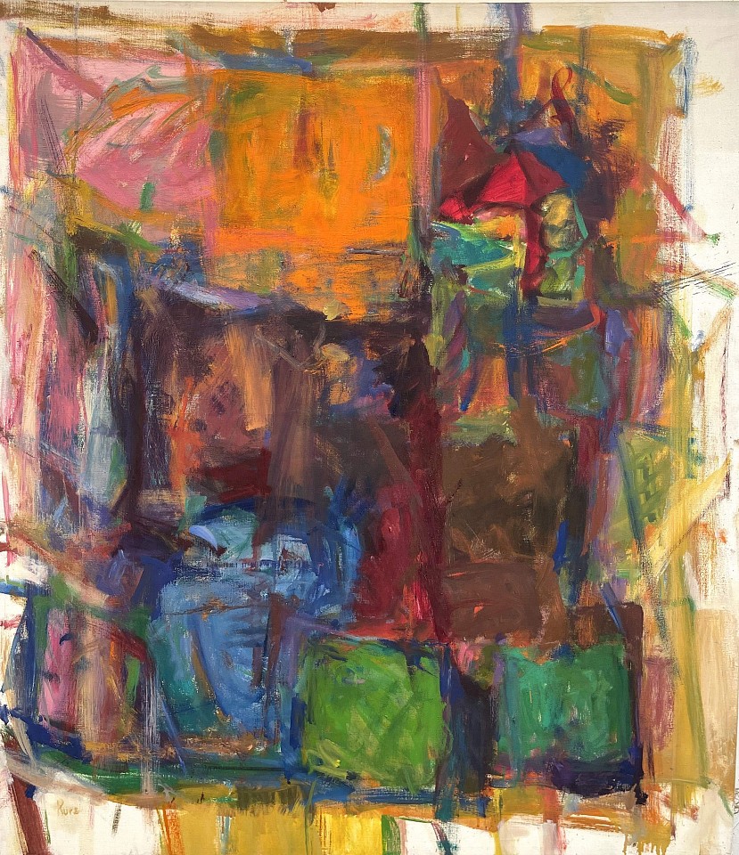 Diana  Kurz, Thelo #8, 1961
Oil on canvas, 46 1/2 x 41 in.
KUR013