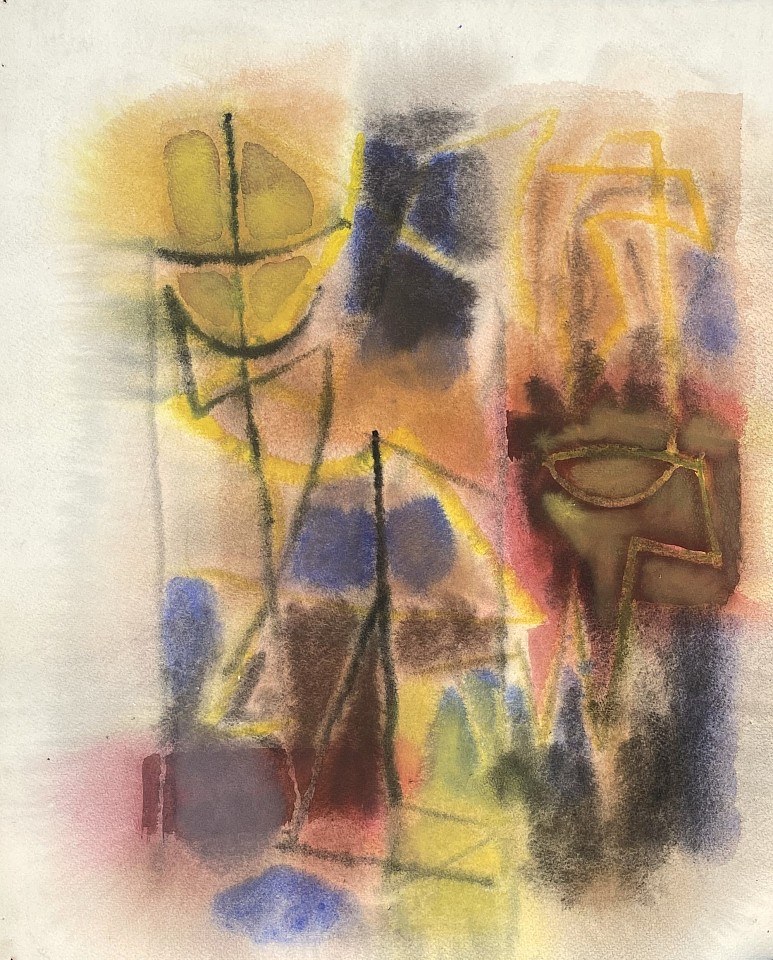 Fred  Mitchell, Untitled, c. 1947
Pastel on paper, 18 3/4 x 15 1/4 in.
MIT007
&bull;