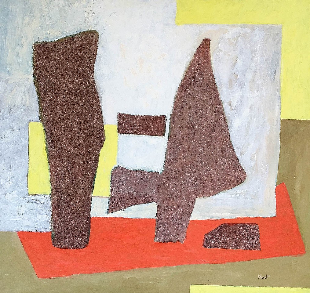 Agnes  Hart, Untitled, c. 1960
Oil and sand on canvas, 50 x 48 in.
HAR003