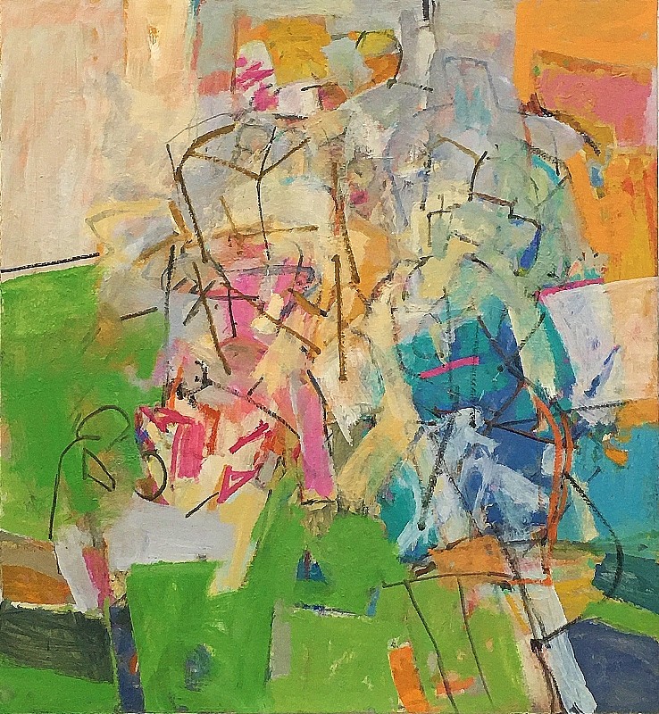 Charles Cajori, Untitled, 1955
Oil on canvas, 55 x 51 in.
CAJ001