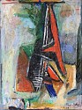 Paul Burlin, Rock Man Walking
1963, Oil on canvas