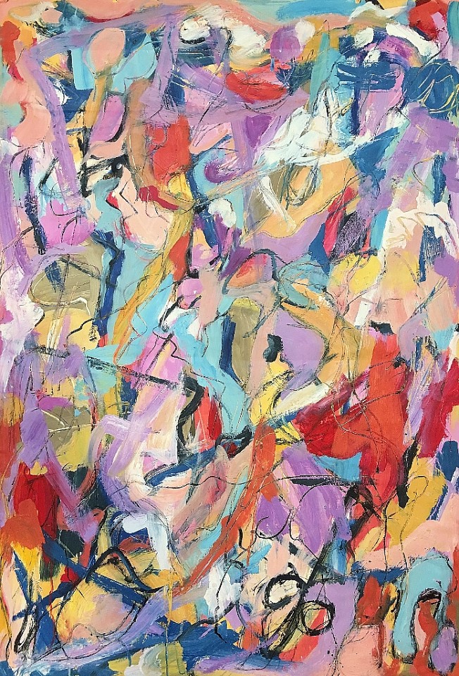 Judith Lindbloom, Ignominity, 1984
Oil on paper, 40 x 28 in.
LIN008