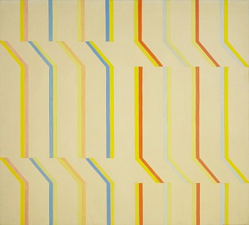 Michael Loew -&nbsp;Yellow Aura, White Series #4, 1973
