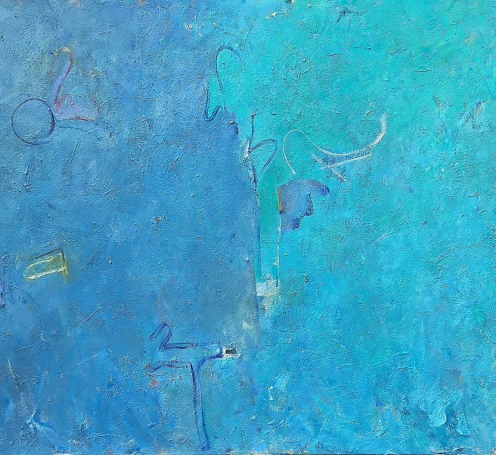 Geoffrey Dorfman:  The Painting is Telling You Exactly What It Needs - Installation View