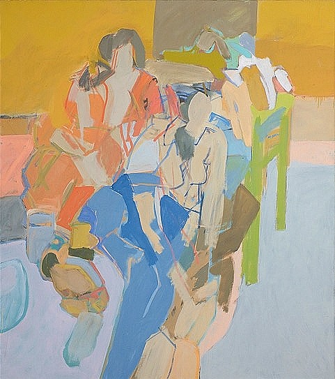 Charles Cajori, For R.S. , 1978-1980
Oil on canvas,  (69 x 60 cm)
CAJ005