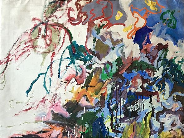 Amaranth Ehrenhalt, Splash 2, 1958
Oil on canvas, 30 x 38 in.
EHR001
&bull;
