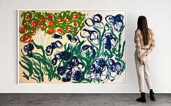 Suzanne  LaFleur - Apples and Irises, 2022