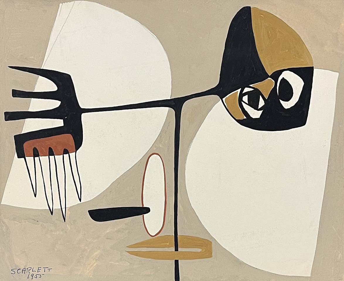 Rolph Scarlett, Untitled, Indian Space, 1955
Gouache on paper, 13 3/4 x 16 1/2 in.
SCA060