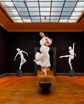 Howard  Schatz - Dance Study 1610:  Dancers in the Museum, 2024