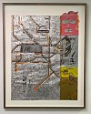 Larry  Rivers, London Underground
1966, Collage on paper