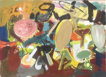 Morris Shulman -&nbsp;Tidal Pool Abstraction, c. 1955