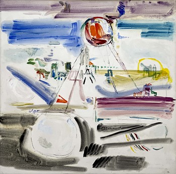 Ann Cole Phillips - Sunrise, Moonset, c. 1964