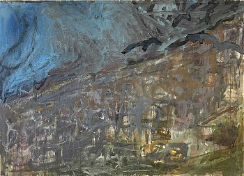 Gandy Brodie -&nbsp;Birds over Wall, 1955