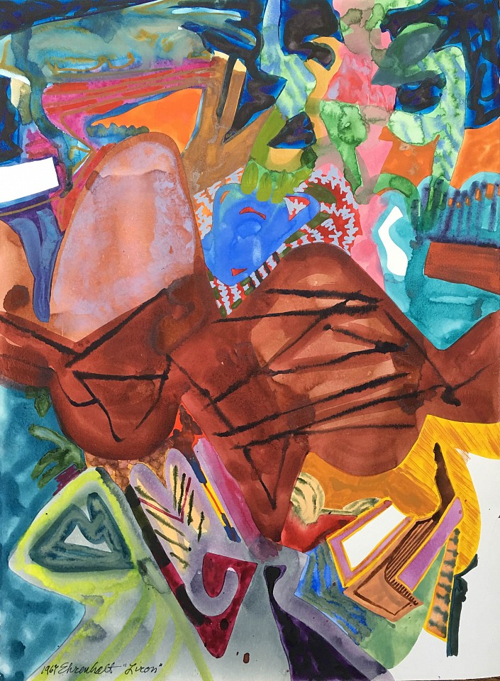 Amaranth Ehrenhalt, Liron, 1967
Watercolor on Paper, 30 x 22 1/2 in.
EHRE002