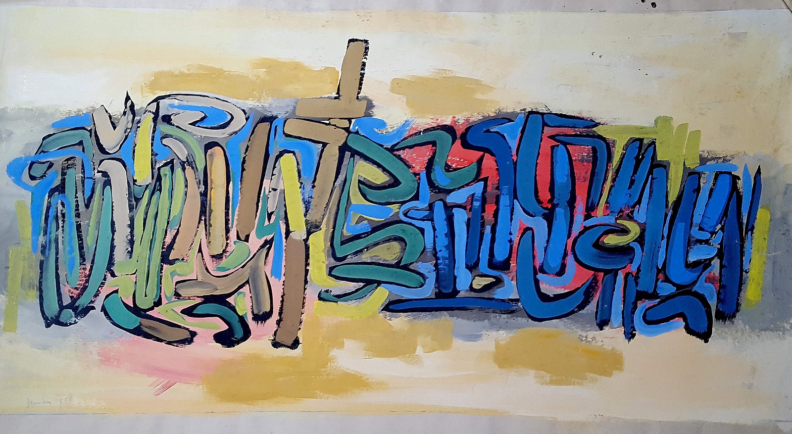 Rex Ashlock, Untitled, 1958
Gouache on paper
ASHL003
