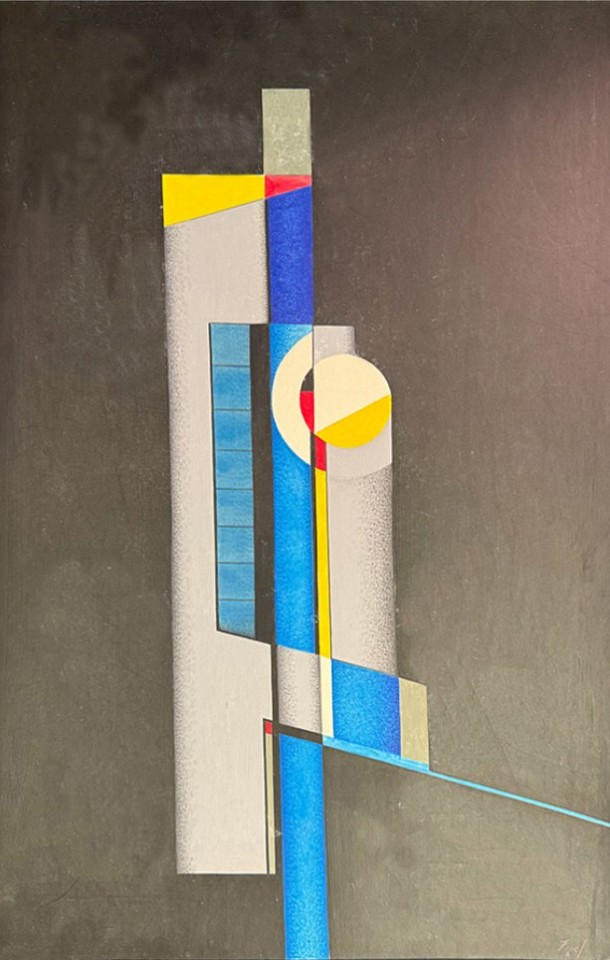 Seymour Fogel, Untitled, c. 1970s
Oil on board, 30 x 20 in.
FOGE002