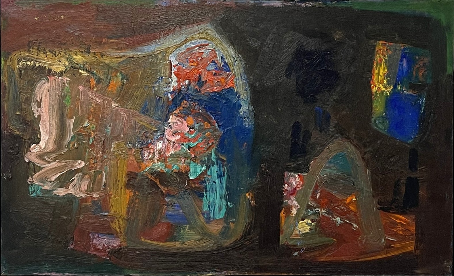 William  Freed, Radiance, c. 1954
Oil on board, 14 x 23 in.
FREE001