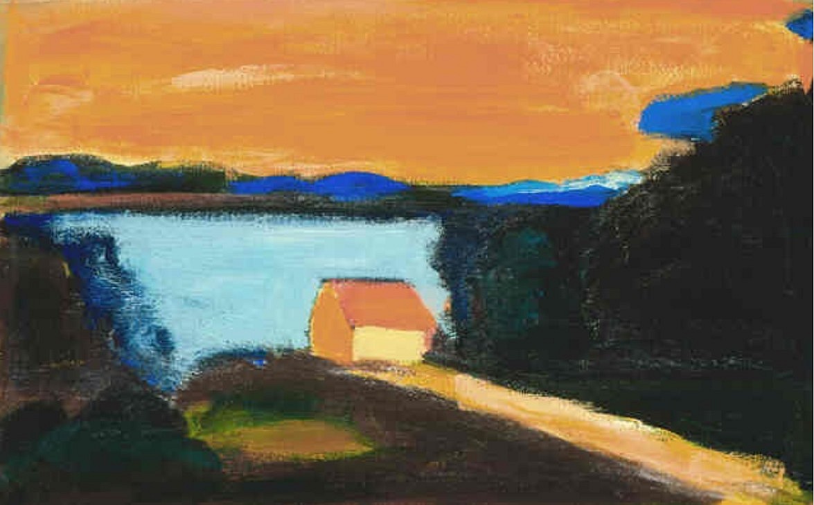 Albert  Kresch, Lakehouse, 1995
Oil on canvas, 11 x 17 1/4 in.
KRES010