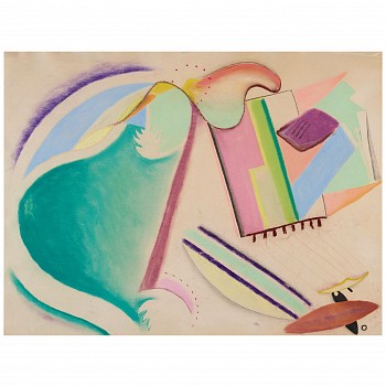 Rudolf Bauer - Untitled, c. 1930