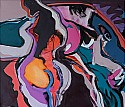 Harriette Joffe, Misquided Angel
1985, Acrylic on canvas