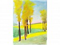Wolf Kahn, End of the Tow Path
c. 2000, Pastel on paper